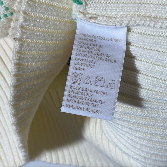 Vintage Tommy Hilfiger Sweater Vest Diamond Pattern Large - Picture 4 of 4